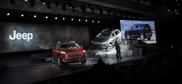 Jeep Cherokee (2013) - Präsentation in New York
