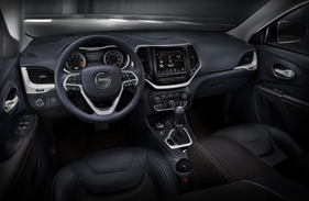 Jeep Cherokee (2014) - mit gefälligem, modischen Interieur