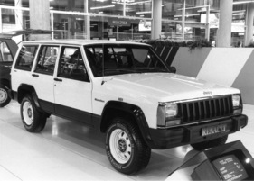 Jeep Cherokee Turbo Diesel (1985) - Turbodiesel-Motor von Renault, Vertrieb ebenfalls durch Renault - Genfer Automobilsalon 1985