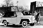 Jeep Jeepster (1948) - Brooks was inspired by the Army Jeeps when he designed the Jeepster.
