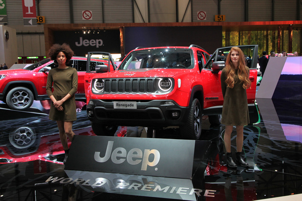 Jeep Renegade (2019) - Weltpremiere des Hybrid-SUVs - Genfer Automobilsalon 2019