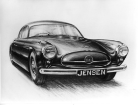 Jensen 541 (1953) - Zeichnung