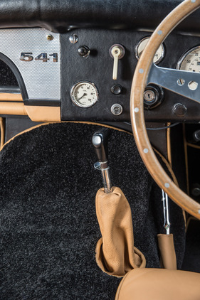 Jensen 541 (1956) - kleiner Schalthebel