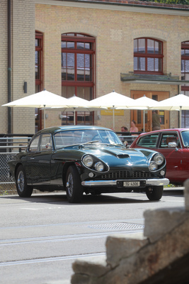 Jensen C-V8 (1964) - mit Kunststoffkarosserie - V8- und I6-Hybrid-Treffen Kemptthal 2020