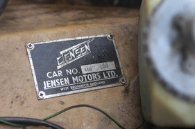 Jensen FF (1969) - die Chassis-Plakette