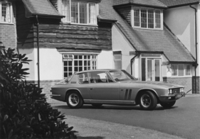 Jensen FF II (1970) - die doppelte Motorraumentlüftung kennzeichnet die 4x4-Version