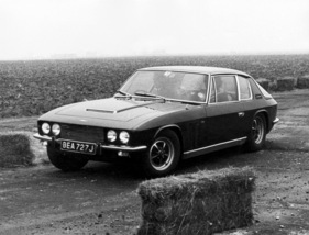 Jensen FF II (1971) - feuchte und unbefestigte Strassen waren das optimale Terrain, um die Überlegenheit des FF zu demonstrieren