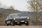 Bild: Jensen GT (1976) - deutliche Seitenneigung in Kurven