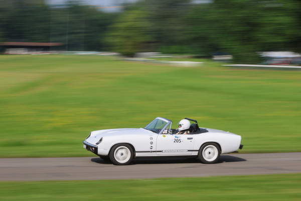 Jensen-Healey 1120 Mk1 (1973) - Startfeld 2 "Historische Sport- und Rennwagen" - Oldtimer GP Brugger Schachen 2024