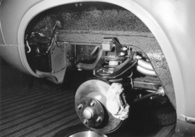 Jensen-Healey (1973) - Vorderradaufhängung