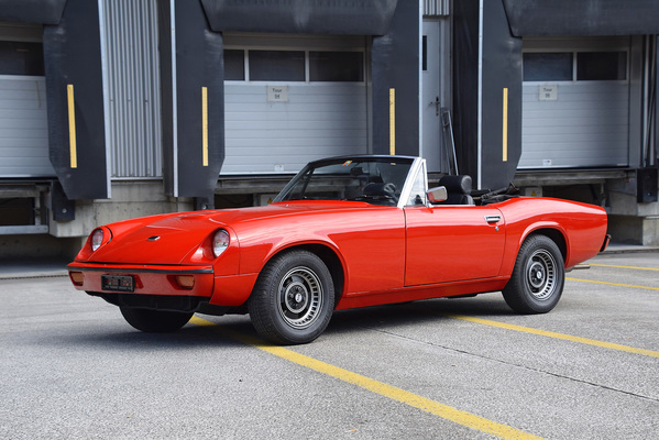 Jensen Healey Mark I (1973) - als Lot 33 an der Versteigerung der Oldtimer Galerie Toffen am 20. Oktoberl 2018