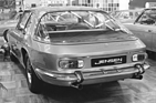 Jensen Interceptor (1966) - Heckansicht, auf dem Vignale-Stand