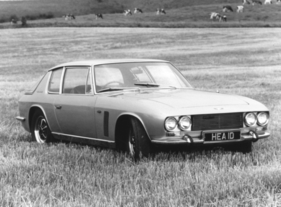 Jensen Interceptor (1967) - was macht das Luxuscoupé hier auf der Wiese?