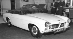 Jensen Interceptor Convertible (1965) - P66, gedacht als Austin Healey Ersatz - präsentiert an der London Motor Show 1965
