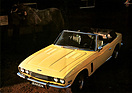 Jensen Interceptor Convertible (1975) - abgebildet im Verkaufsprospekt