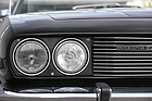 Jensen Interceptor III Convertible (1974) - Doppelscheinwerfer und klar strukturierter Kühlergrill