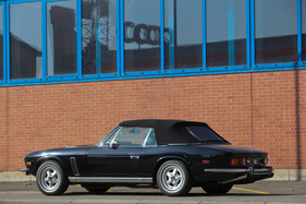 Jensen Interceptor III Convertible (1974) - die Rundumsicht wird allerdings durch das Stoffach eingeschränkt