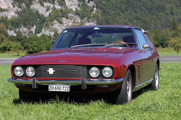 Jensen Interceptor III am British Car Meeting 2011 in Mollis - Ehrengast Jensen