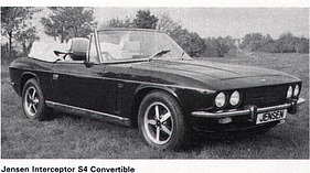 Bild zu Artikel Jensen Interceptor S4 5.9 V8 - 243/193 PS (netto) 1 Vierfachvergaser