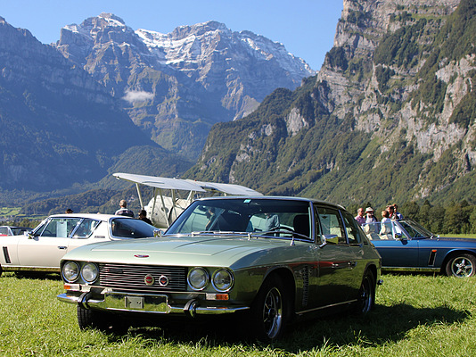 Jensen Interceptor am British Car Meeting 2011 in Mollis - Ehrengast Jensen
