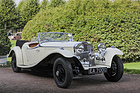 Jensen S-Type Open Tourer (1934) - mit V8-Motor, 4200 cm3, 120 PS und 160 km-h Spitze - 21. Classic-Gala Schwetzingen 2025