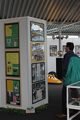 Jim Clark Ausstellung am Bosch Hockenheim Historic 2012