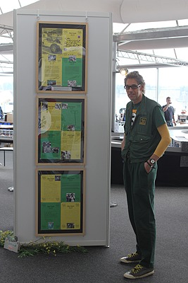 Jim Clark Ausstellung am Bosch Hockenheim Historic 2012