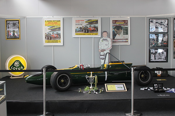 Image: Jim Clark exhibition at the Bosch Hockenheim Historic 2012