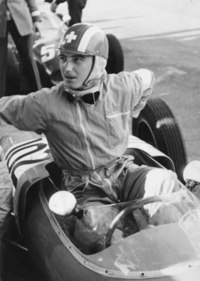 Jo Siffert, früh in seiner Karriere (1961) Jo Siffert, früh in seiner Karriere (1961)