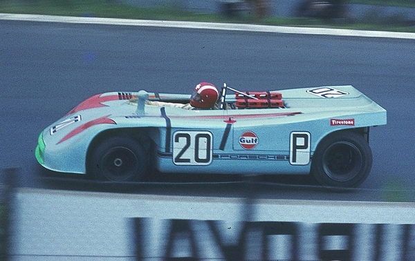 Bild: Jo Siffert im Porsche 908 auf dem Nürburgring 1970