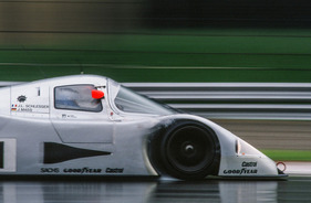 Jochen Mass im Sauber-Mercedes C9