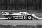 Bild: Jochen Mass mit Jacky Ickx im Porsche 956 beim 1000km Rennen von Monza 1984