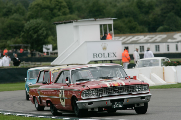 Image: Jochen Mass starts in the Ford Galaxie in the St Mary's Trophy