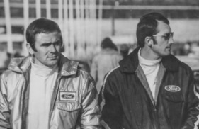 Jochen Neerpasch mit Manfred Jantke im Jahr 1973