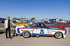 Jochen Neerpasch mit dem BMW 3.0 CSL