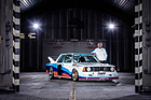 Jochen Neerpasch mit dem BMW 320 Turbo Gruppe 5