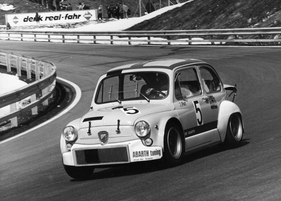 Johann Abt im Abarth 1000 TC an der Action Salzburg Johann Abt im Abarth 1000 TC an der Action Salzburg