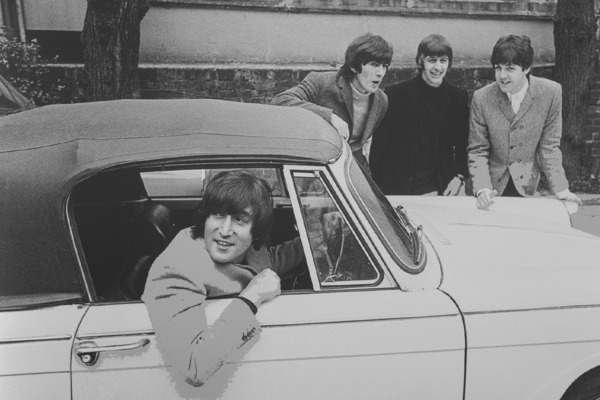 John Lennon von den Beatles …