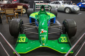 Jordan 191 (1991) - damit fuhr auch Schumi seinen ersten Grand Prix - Rétromobile Paris 2020