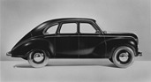 Jowett Javelin (1947) - aerodynamisch geformte Karosserie