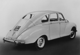 Jowett Javelin (1950) - Heckansicht