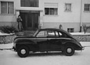 Jowett Javelin (1950) - Testwagen im Winter