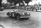 Jowett Javelin Jupiter (1950) - Theo Gurzeler beim Preis von Bremgarten 1951