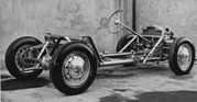 Jowett Jupiter (1948) - Fahrgestell des Sportwagens, damals noch ERA Jupiter genannt