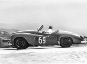 Jowett Jupiter (1952) - rennmässig unterwegs