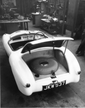 Jowett Jupiter R4 (1953) - in production, during assembly