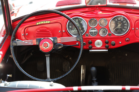 Jowett Mk 1A (1954) - Armaturenbrett - am Swiss Classic British Car Meeting Morges vom 4. Oktober 2014
