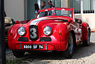 Jowett Mk 1A (1954) - mit Alukarosserie - am Swiss Classic British Car Meeting Morges vom 4. Oktober 2014