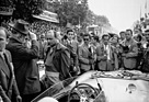 Juan Manuel Fangio und Alfred Neubauer - Mille Miglia (1955)
