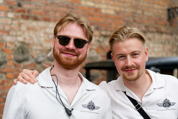 Julian und Luzian Born: Gründer von "Rebornclassics" und Veranstalter des "Oldtimer Open Air" – Oldtimer Open Air 2024